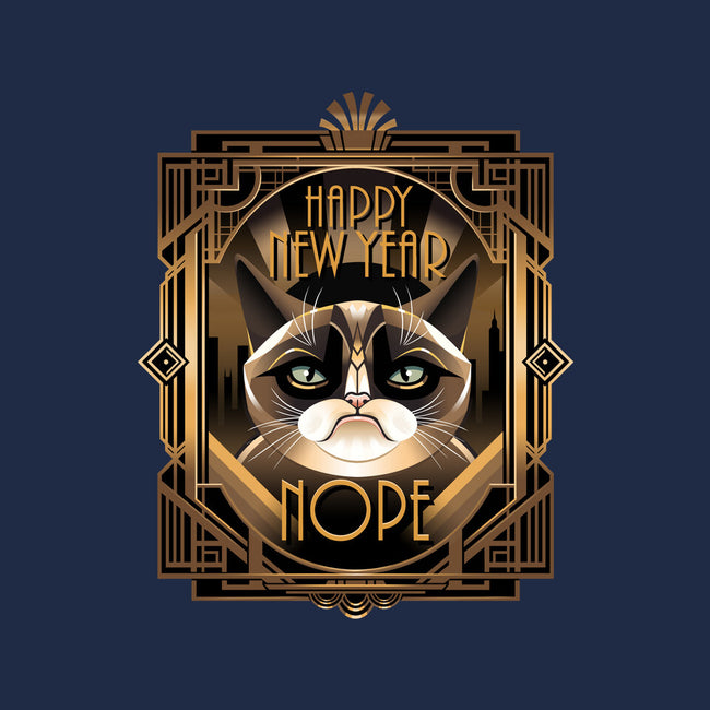 Grumpy New Year-Dog-Basic-Pet Tank-daobiwan