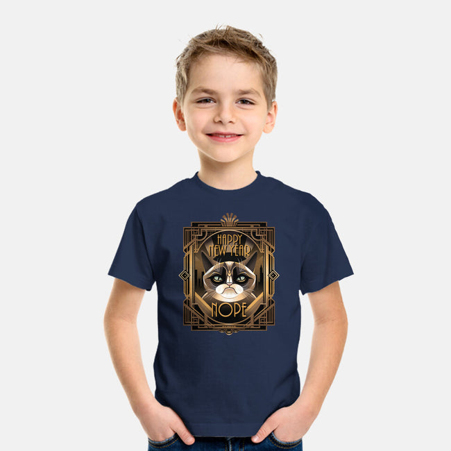 Grumpy New Year-Youth-Basic-Tee-daobiwan