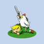 The Real Savior Chicken Game-None-Glossy-Sticker-LtonStudio