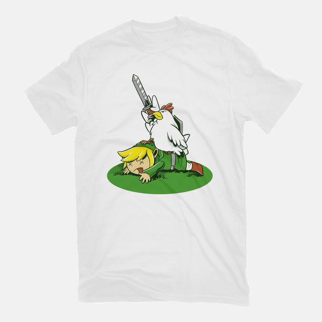 The Real Savior Chicken Game-Youth-Basic-Tee-LtonStudio