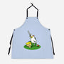 The Real Savior Chicken Game-Unisex-Kitchen-Apron-LtonStudio