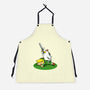 The Real Savior Chicken Game-Unisex-Kitchen-Apron-LtonStudio