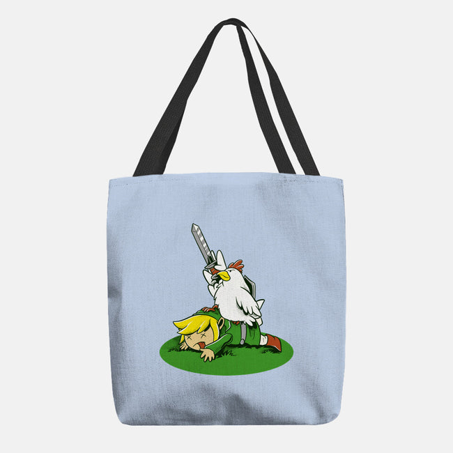 The Real Savior Chicken Game-None-Basic Tote-Bag-LtonStudio