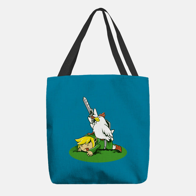 The Real Savior Chicken Game-None-Basic Tote-Bag-LtonStudio