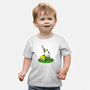 The Real Savior Chicken Game-Baby-Basic-Tee-LtonStudio