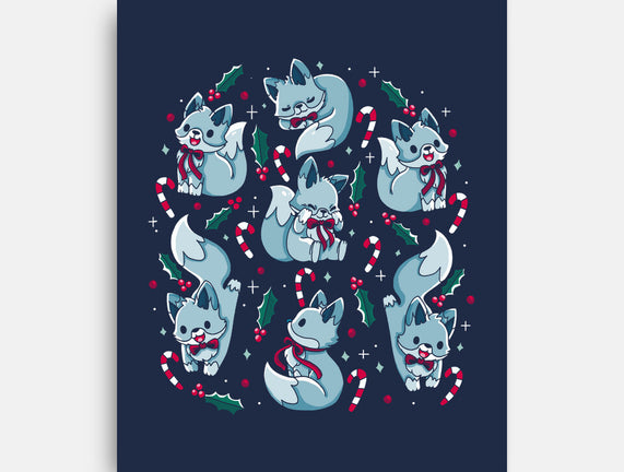 Winter Foxes