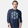 Winter Foxes-Mens-Long Sleeved-Tee-Vallina84