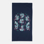 Winter Foxes-None-Beach-Towel-Vallina84