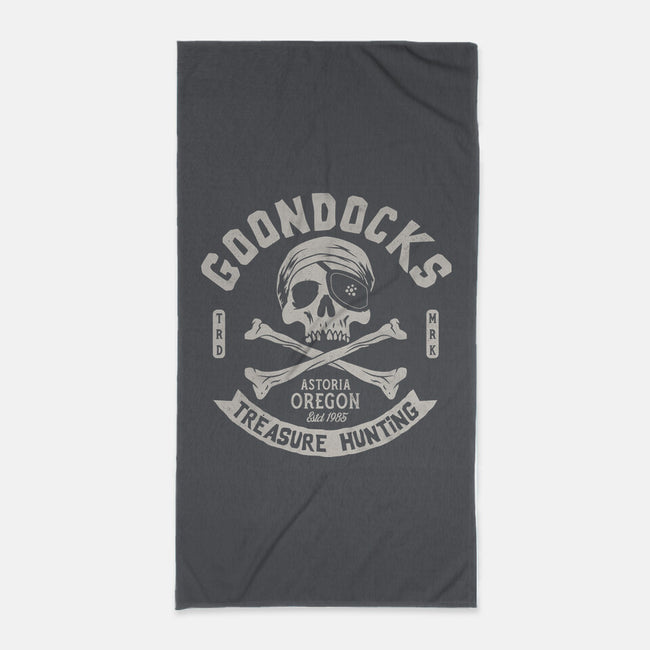 Goon Docks Treasure Hunting-None-Beach-Towel-Nemons