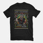 Ugly Sweater Of Doom-Mens-Basic-Tee-Olipop