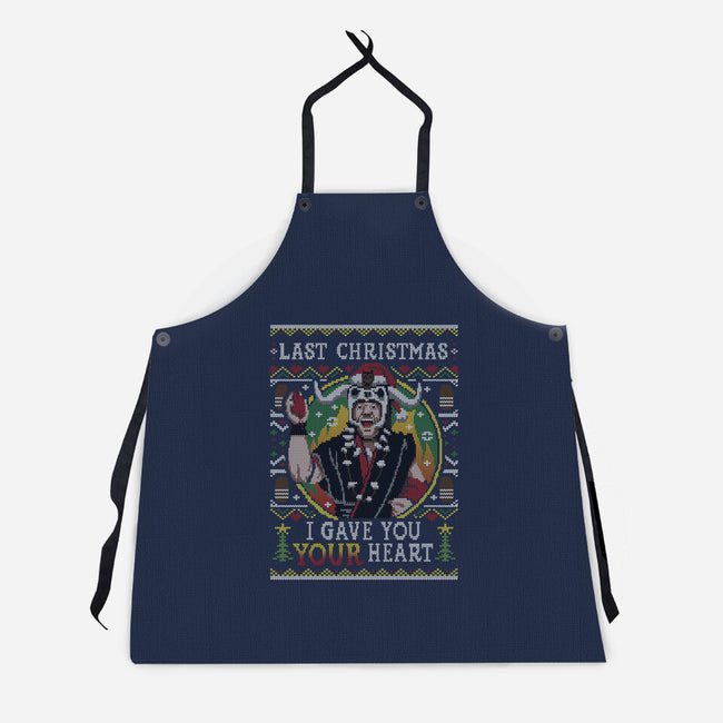 Ugly Sweater Of Doom-Unisex-Kitchen-Apron-Olipop