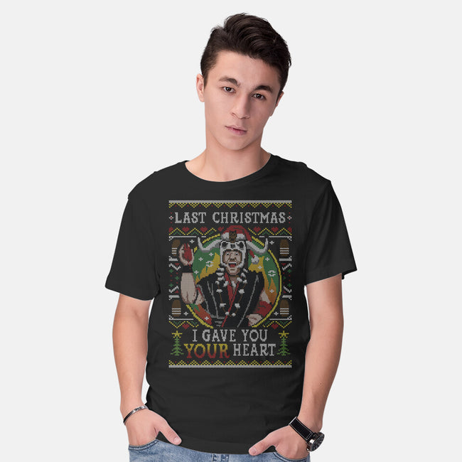 Ugly Sweater Of Doom-Mens-Basic-Tee-Olipop