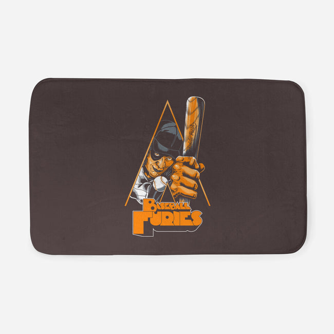 Baseball Furies-None-Memory Foam-Bath Mat-Nemons