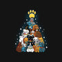 Dog Xmas Tree-None-Glossy-Sticker-Vallina84