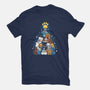 Dog Xmas Tree-Mens-Premium-Tee-Vallina84