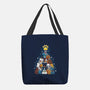 Dog Xmas Tree-None-Basic Tote-Bag-Vallina84