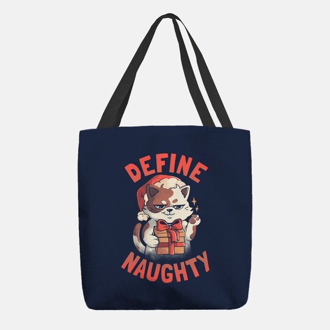 Santa Define Naughty-None-Basic Tote-Bag-eduely