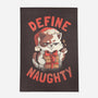 Santa Define Naughty-None-Indoor-Rug-eduely