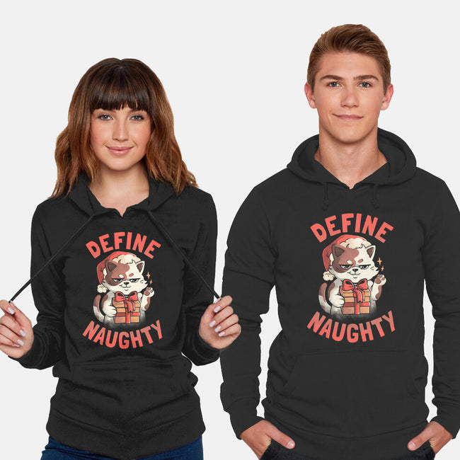 Santa Define Naughty-Unisex-Pullover-Sweatshirt-eduely