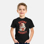 Santa Define Naughty-Youth-Basic-Tee-eduely