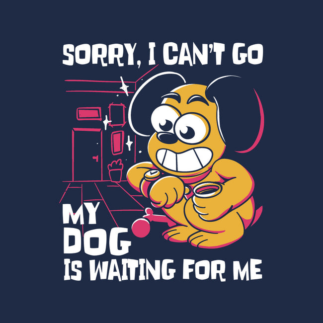 My Dog Is Waiting-Mens-Premium-Tee-estudiofitas