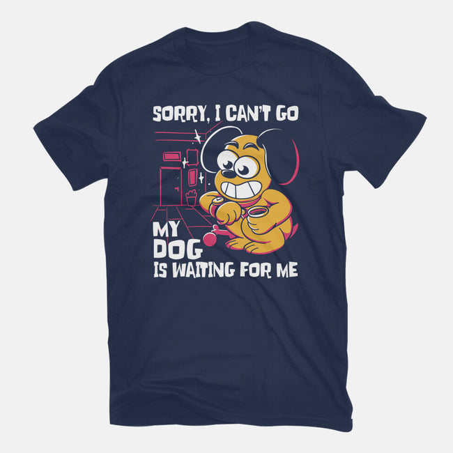 My Dog Is Waiting-Youth-Basic-Tee-estudiofitas