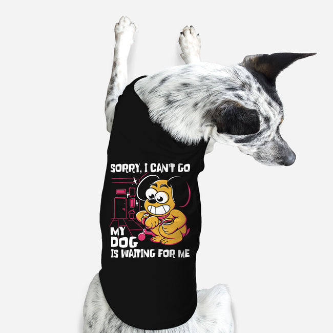 My Dog Is Waiting-Dog-Basic-Pet Tank-estudiofitas