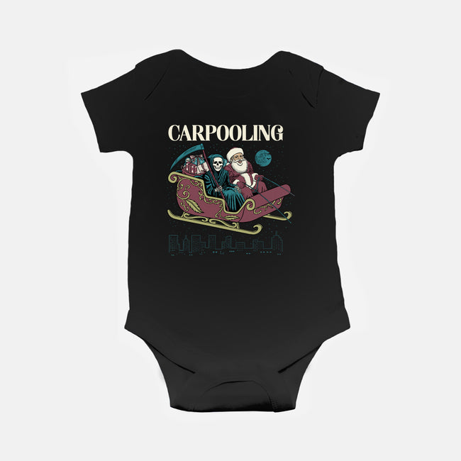 Carpooling-Baby-Basic-Onesie-Peter Katsanis