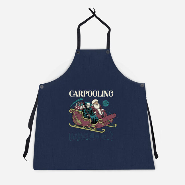 Carpooling-Unisex-Kitchen-Apron-Peter Katsanis