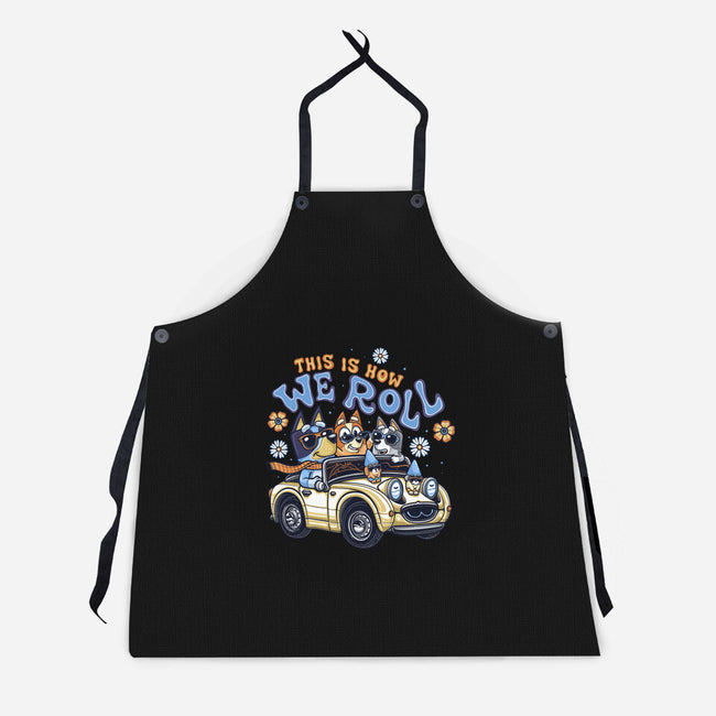 This Is How We Roll-Unisex-Kitchen-Apron-momma_gorilla