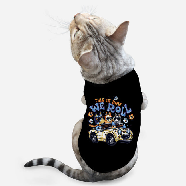 This Is How We Roll-Cat-Basic-Pet Tank-momma_gorilla