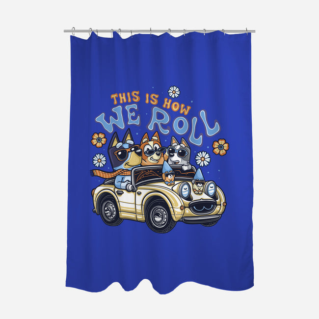 This Is How We Roll-None-Polyester-Shower Curtain-momma_gorilla