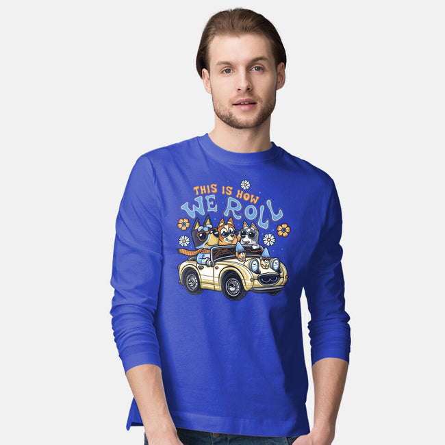 This Is How We Roll-Mens-Long Sleeved-Tee-momma_gorilla