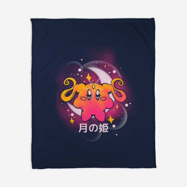 The Moon Princess-None-Fleece-Blanket-Sketchdemao