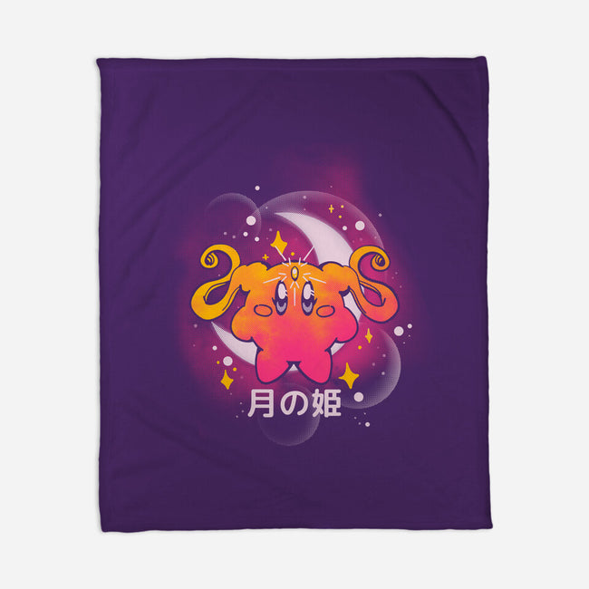 The Moon Princess-None-Fleece-Blanket-Sketchdemao