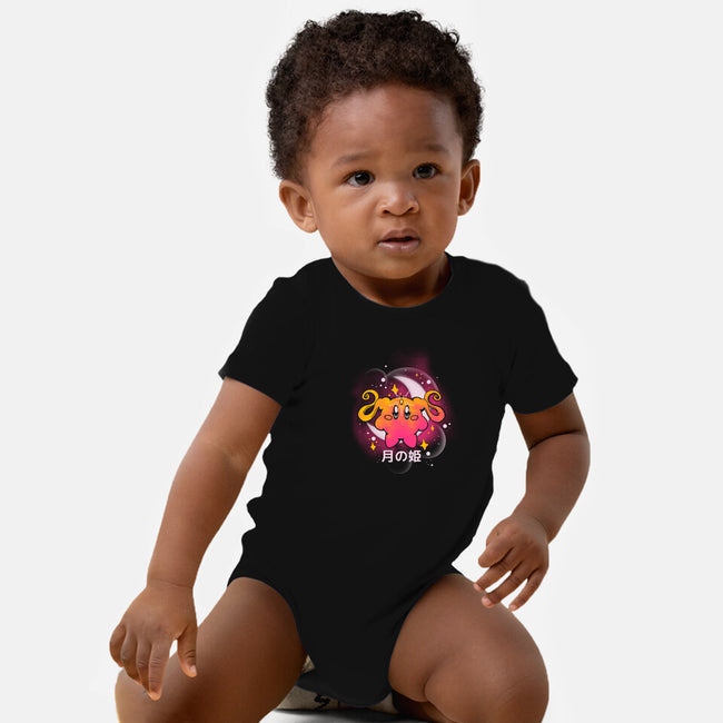 The Moon Princess-Baby-Basic-Onesie-Sketchdemao