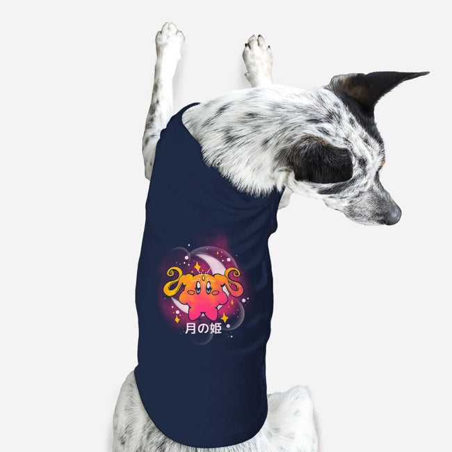 The Moon Princess-Dog-Basic-Pet Tank-Sketchdemao