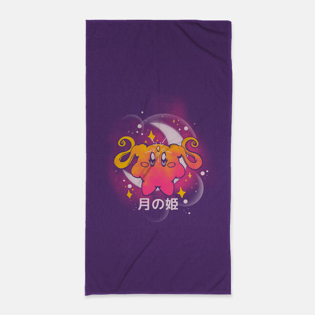 The Moon Princess-None-Beach-Towel-Sketchdemao