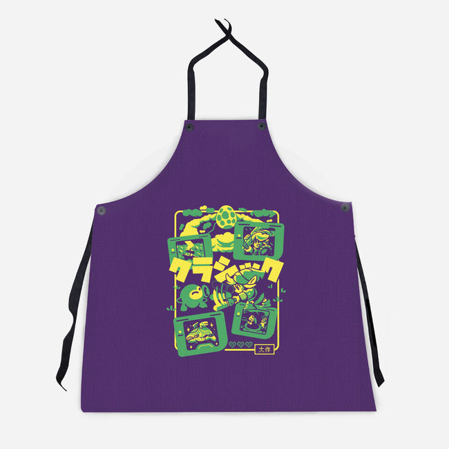 Classic Hero-Unisex-Kitchen-Apron-Sketchdemao