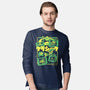 Classic Hero-Mens-Long Sleeved-Tee-Sketchdemao