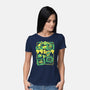 Classic Hero-Womens-Basic-Tee-Sketchdemao