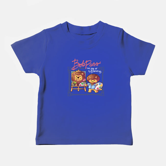 Kitty Painter-Baby-Basic-Tee-2DFeer