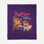 Kitty Painter-None-Fleece-Blanket-2DFeer