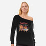 Kitty Painter-Womens-Off Shoulder-Sweatshirt-2DFeer