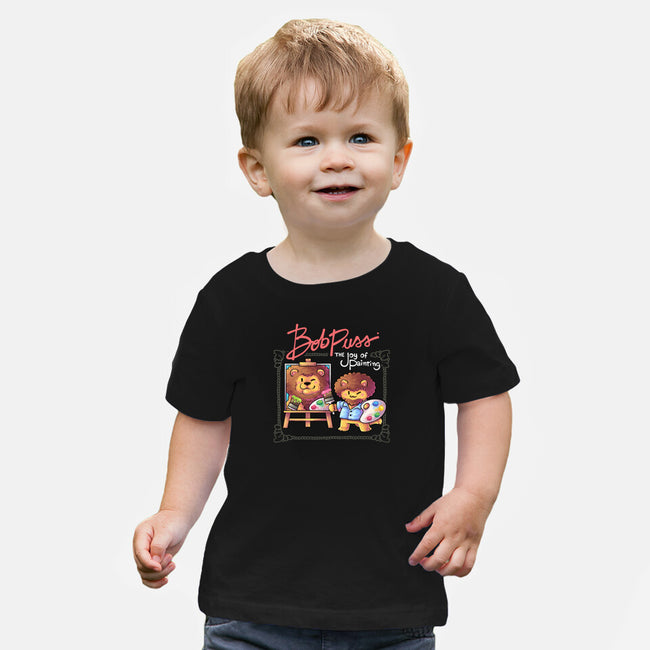 Kitty Painter-Baby-Basic-Tee-2DFeer