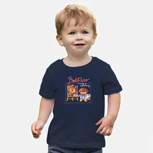 Kitty Painter-Baby-Basic-Tee-2DFeer