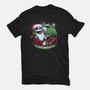 Skeleton Christmas Halloween-Mens-Heavyweight-Tee-Studio Mootant