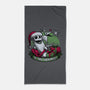 Skeleton Christmas Halloween-None-Beach-Towel-Studio Mootant