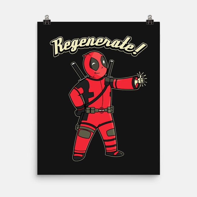 Regenerate Boy-None-Matte-Poster-pigboom