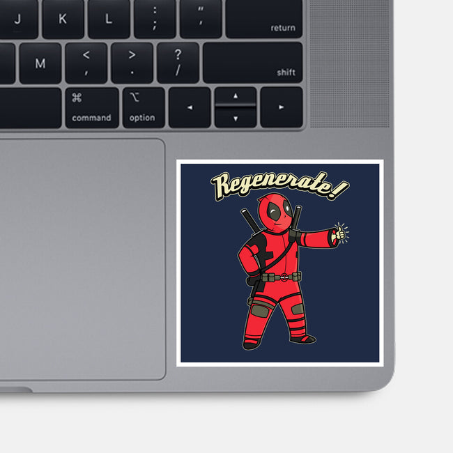 Regenerate Boy-None-Glossy-Sticker-pigboom